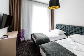 Хостелы Sleep in Hostel & Apartments Познань Двухместный номер Делюкс с 1 кроватью или 2 отдельными кроватями-5